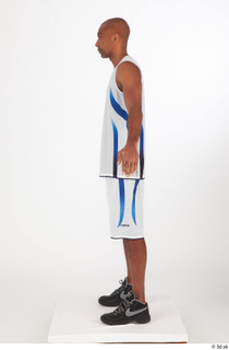  Tiago basketball clothing black sneakers dressed standing white shorts white tank top whole body 0011.jpg